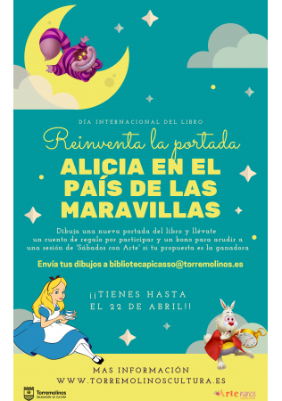Create the cover of 'Alice in Wonderland' - Last day to participate