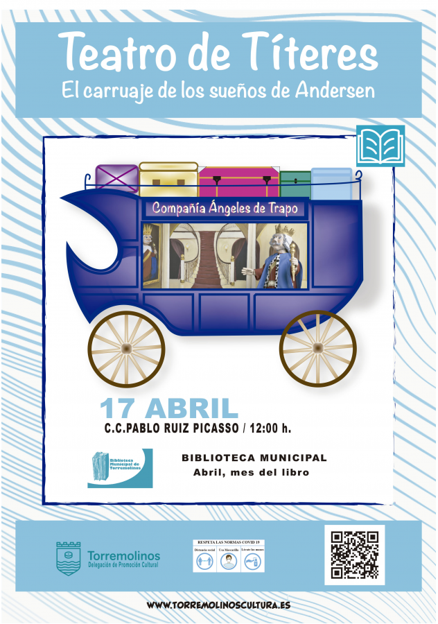 TEATRO DE TÍTERES – EL CARRUAJE DE LOS SUEÑOS DE ANDERSEN