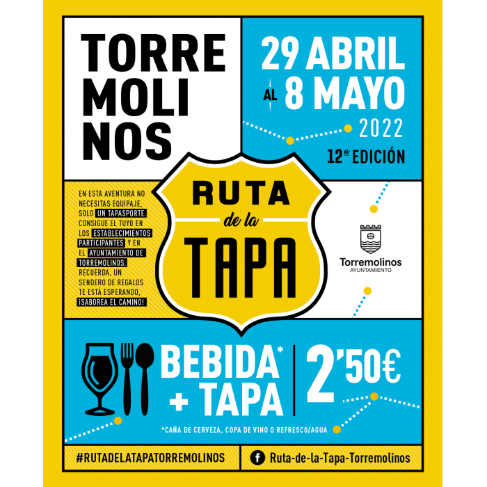La XII edición de la Ruta de la Tapa incluye una nueva categoría denominada “Sabor a Málaga”