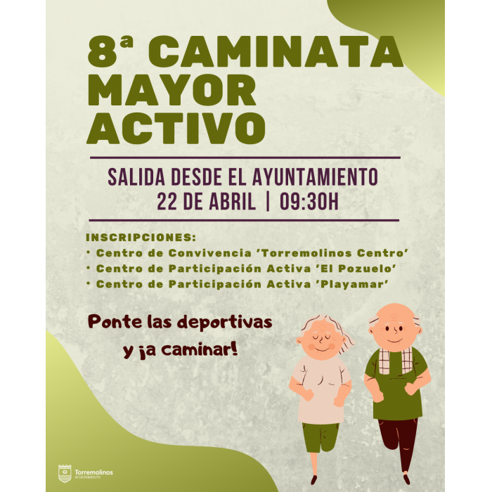 El programa 'Mayor Activo' celebra ya su octava caminata saludable