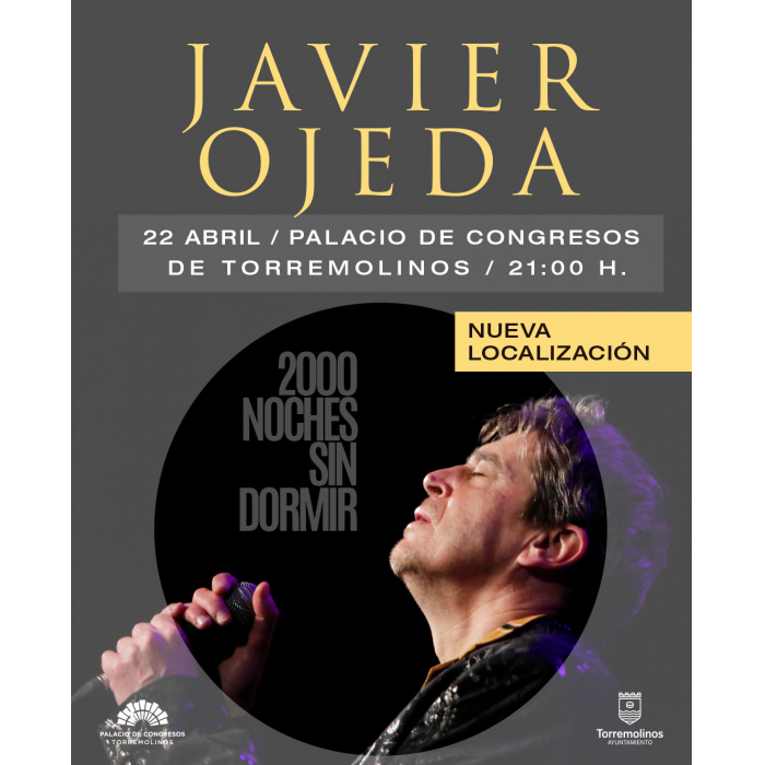 Javier Ojeda celebra sus 40 años de carrera musical con el concierto ‘2000 noches sin dormir’