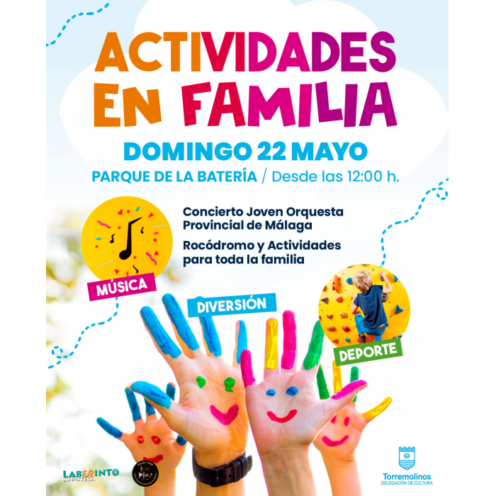 Un rocódromo y un concierto, entre las actividades familiares que tendrán lugar el domingo en el Parque La Batería