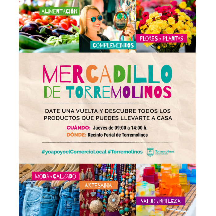 En Torremolinos, los jueves son ¡de mercadillo!