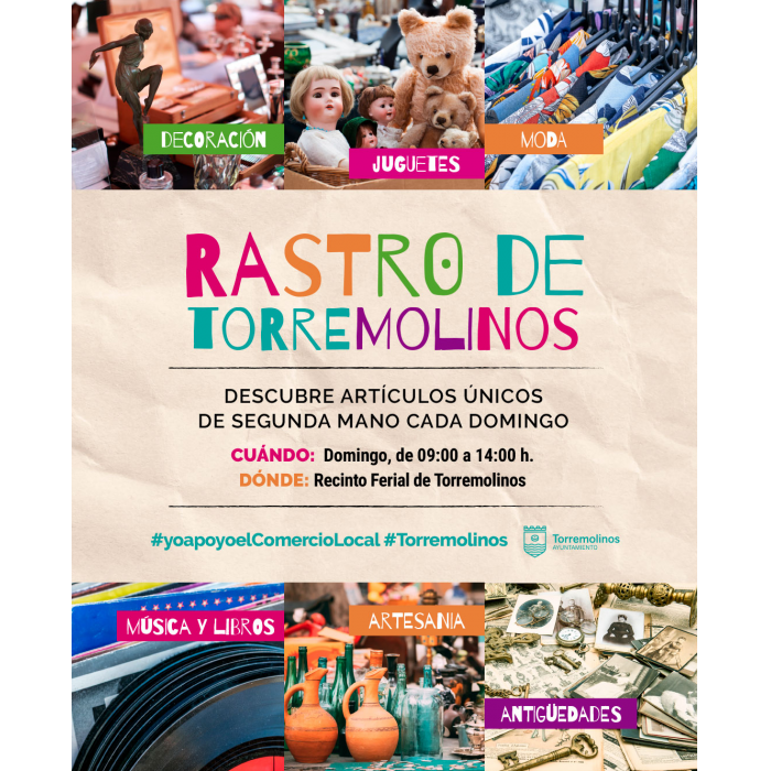 En Torremolinos, los domingos son ¡de rastro!