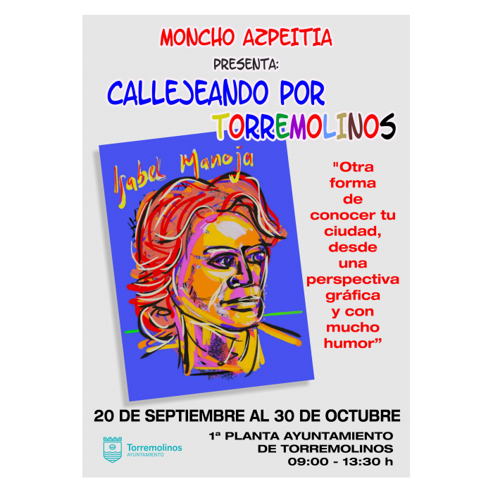 Las obras de Moncho Azpeitia se exponen bajo el título ‘Callejeando por Torremolinos’