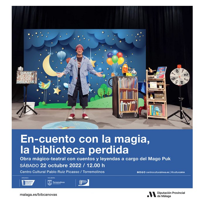 El ‘Día de la Biblioteca’ se celebrará con la obra de teatro infantil ‘La Biblioteca Perdida’