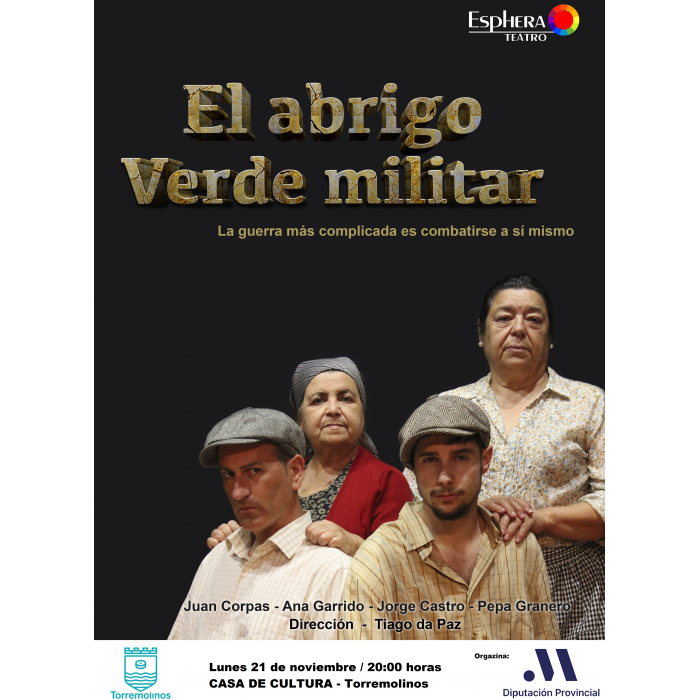 La Casa de la Cultura abre el telón para la obra ‘El abrigo verde militar’