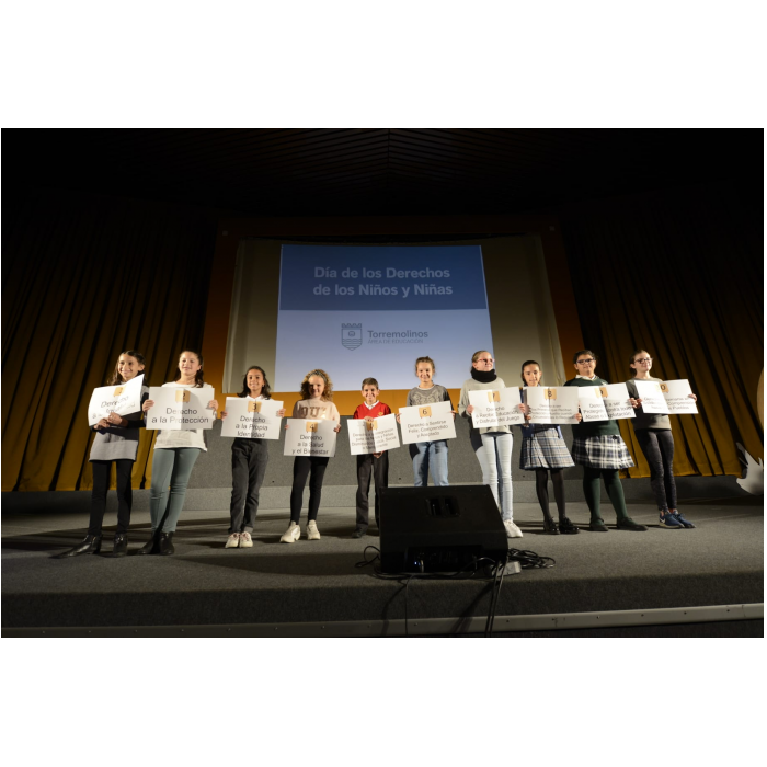 Torremolinos celebrará el ‘Día de los derechos de los niños y las niñas’ con un acto en el Palacio de Congresos