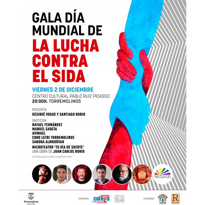El Centro Cultural de Torremolinos acogerá la Gala del Día Mundial de la lucha contra el SIDA