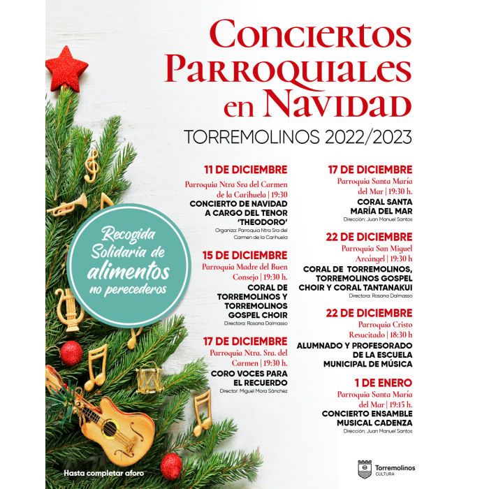 Agrupaciones musicales del municipio llevan conciertos navideños a las parroquias