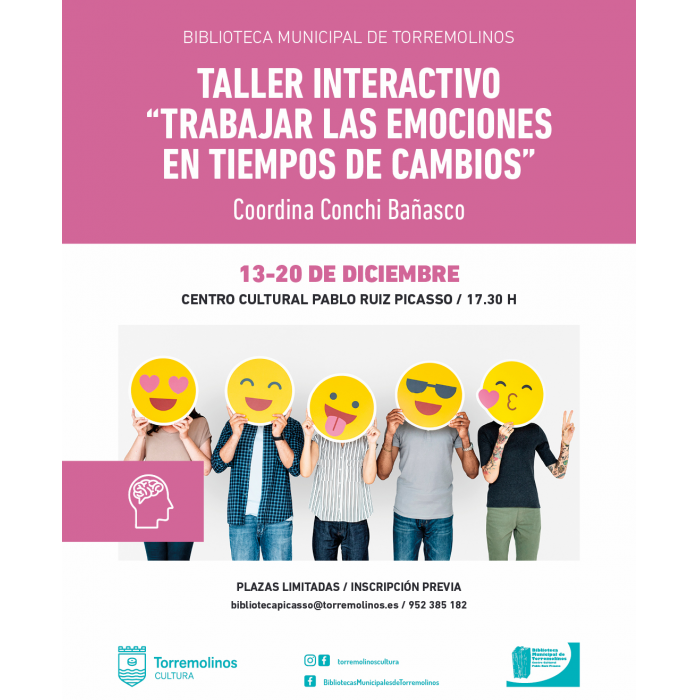Conchi Bañasco impartirá el taller interactivo 'Trabajar las emociones en tiempos de cambio’