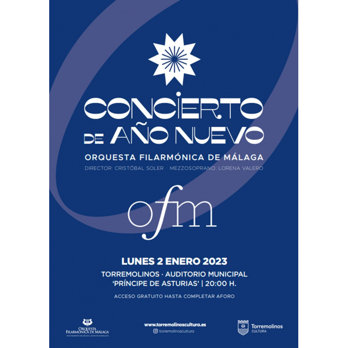 La Orquesta Filarmónica de Málaga abre su gira 2023 en Torremolinos con el Concierto de Año Nuevo 