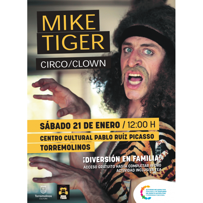 Diversión en familia con ‘Mike Tiger’