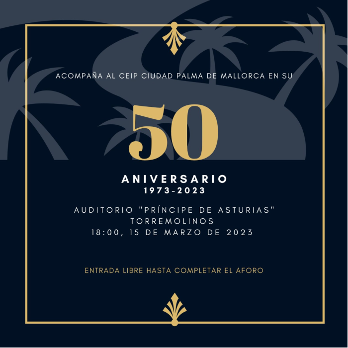 El ‘CEIP Palma de Mallorca’ celebra su 50 aniversario