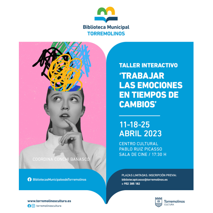 Prosigue en abril el taller interactivo ‘Trabajar las emociones en tiempos de cambio’
