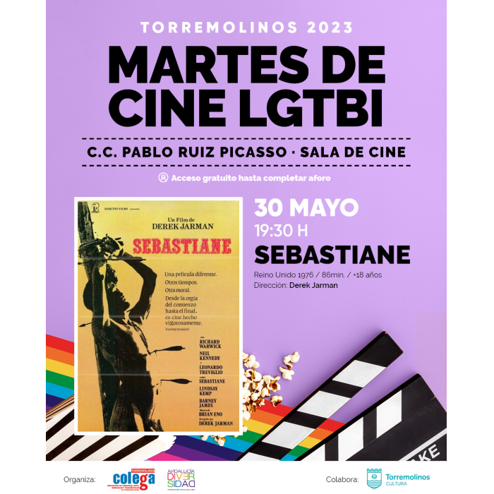 El ‘Ciclo de Cine LGTBIQ+’ proyecta la película ‘Sebastiane’