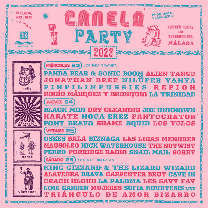 El Recinto Ferial de Torremolinos acogerá el CanelaParty 2023 del 23 al 26 de agosto