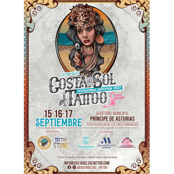 La ‘I Edición Costa del Sol Tattoo’ llega a Torremolinos el próximo mes de septiembre