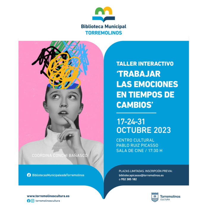 El taller interactivo ‘Trabajar las Emociones en Tiempos de Cambios’ vuelve este mes de octubre