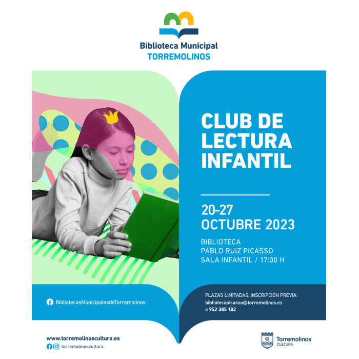 Los más pequeños podrán disfrutar del Club de Lectura Infantil a partir de octubre