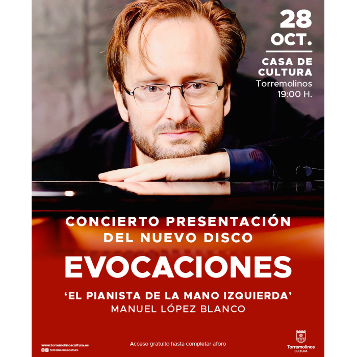El pianista Manuel López presenta su nuevo disco: ‘Evocaciones’
