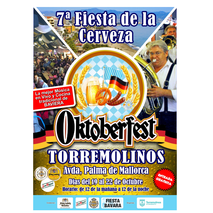 Torremolinos acoge del 19 al 22 de octubre la tradicional Fiesta Alemana ‘Oktoberfest’