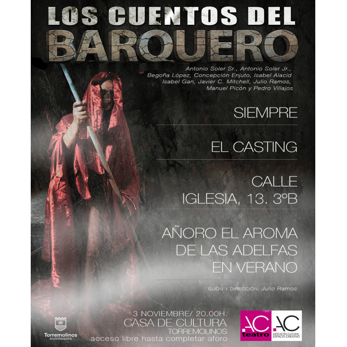 La Asociación Cultural Espacio Creativo representa la obra ‘Los Cuentos del Barquero’