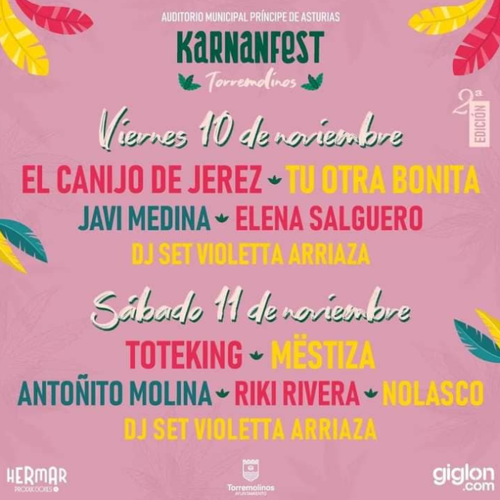 ‘El Canijo de Jerez’, Toteking’ y ‘Antoñito Molina’, entre los artistas del Karnanfest Torremolinos 2023
