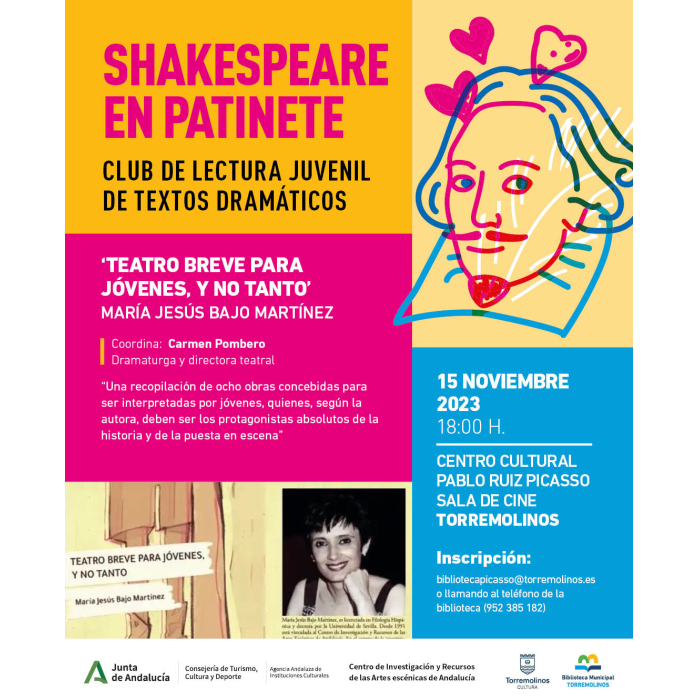 Continúa en marcha el ‘Club de Lectura Juvenil de Textos Dramáticos’