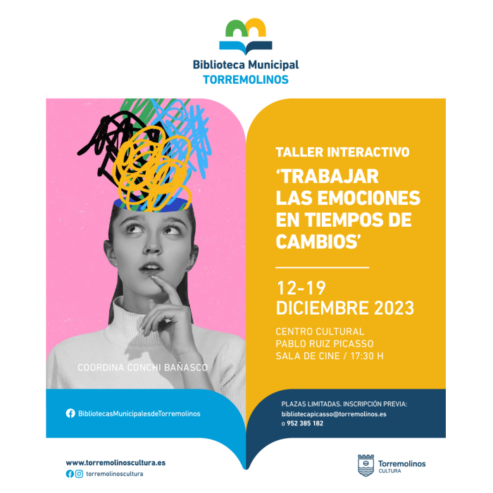 Conchi Bañasco continúa en el mes de diciembre con el taller interactivo ‘Trabajar las emociones en tiempos de cambio’