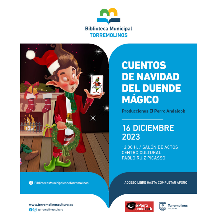 El Centro Cultural Pablo Ruiz Picasso acoge una jornada de cuentos de Navidad