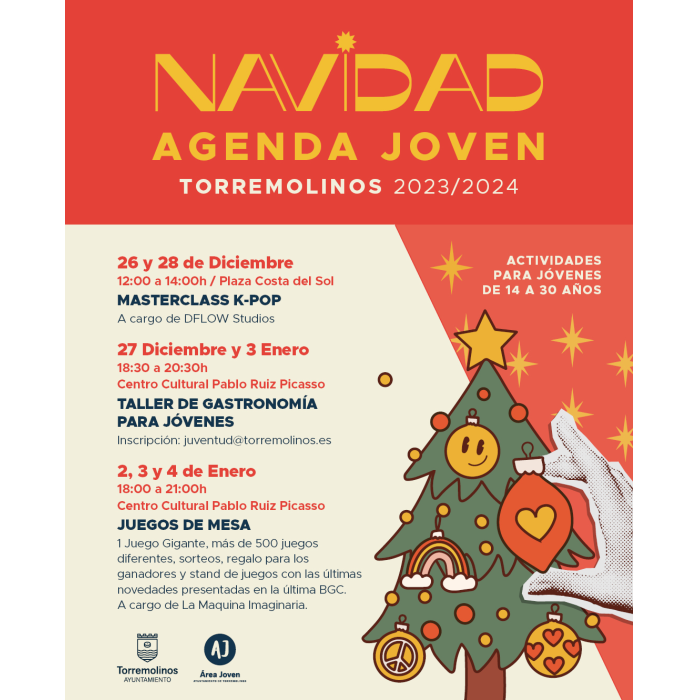 El Ayuntamiento de Torremolinos ofrece actividades gratuitas de K-pop, gastronomía y juegos de mesa para los jóvenes
