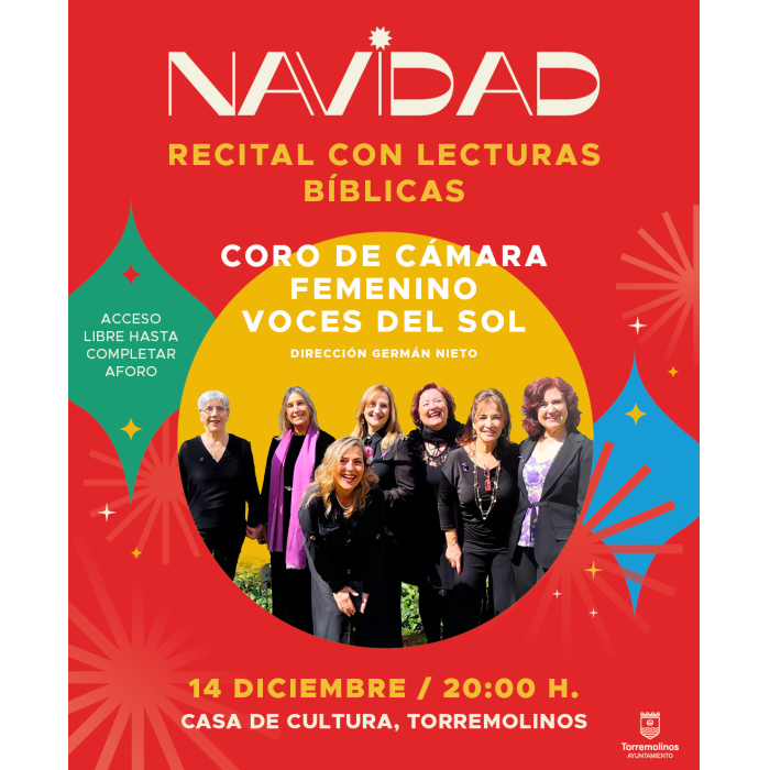 El Coro de Cámara Femenino Voces del Sol ofrece un recital de lecturas bíblicas