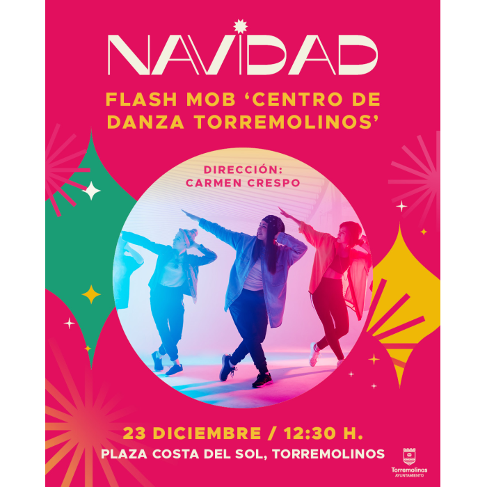 La Plaza Costa del Sol acoge un Flash Mob a cargo del Centro de Danza de Torremolinos