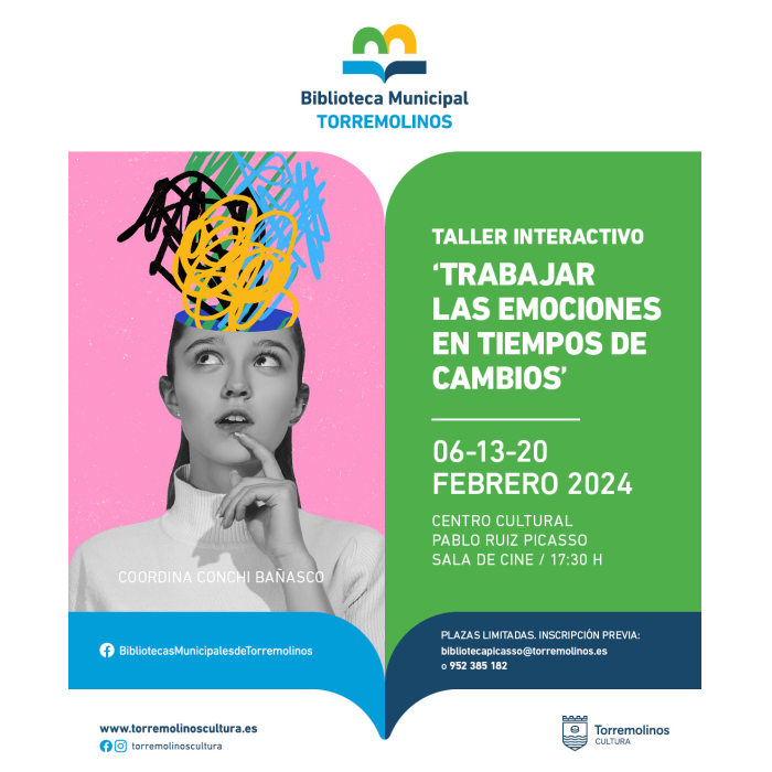 El taller interactivo ‘Trabajar las Emociones en Tiempos de Cambios’ tendrá nuevas sesiones en el mes de febrero