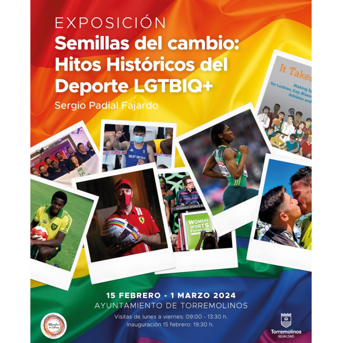 Torremolinos se suma al Día Internacional contra la LGTBIfobia en el Deporte con una exposición