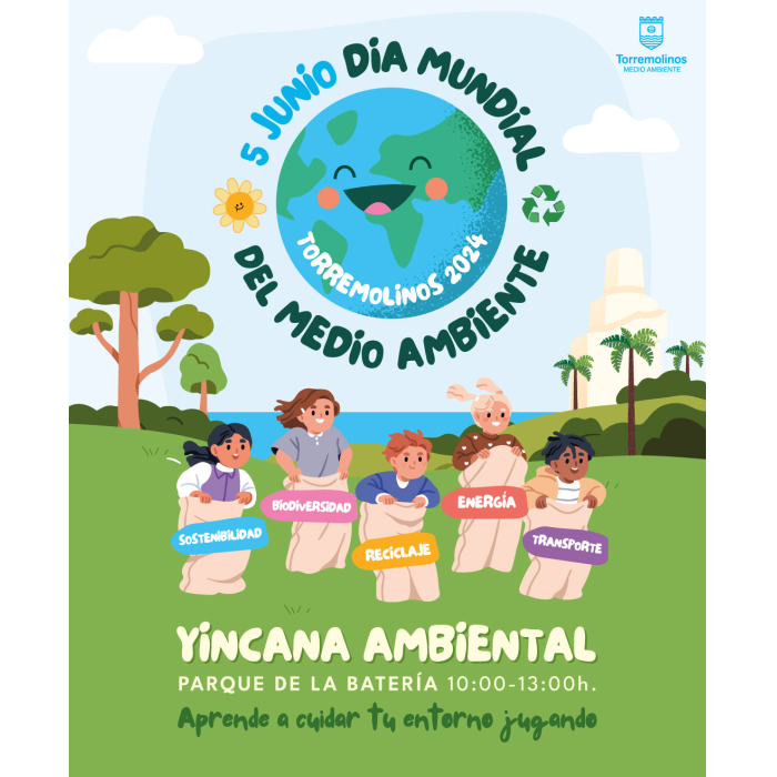 Torremolinos reúne a 600 alumnos en una yincana para celebrar el Día Mundial del Medio Ambiente