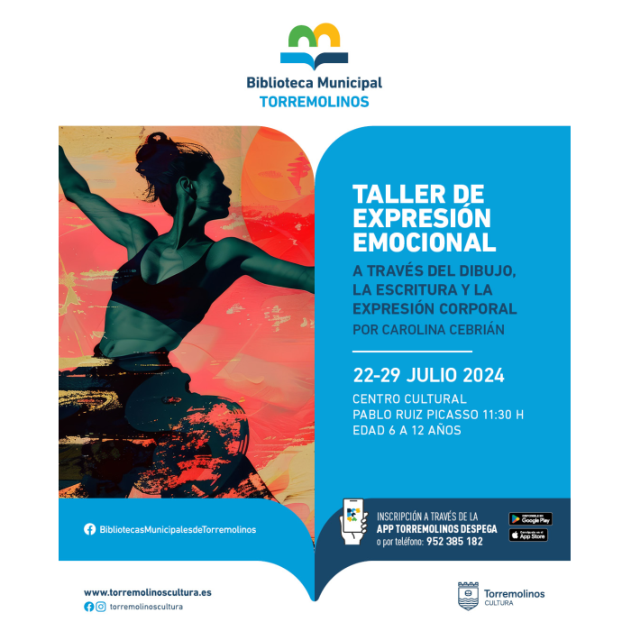El centro cultural acoge un taller para niños sobre expresión emocional del dibujo, la escritura y la expresión corporal