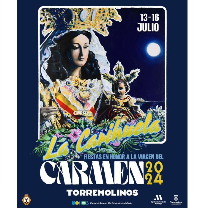 Torremolinos se prepara para la multitudinaria procesión y Feria de la Virgen del Carmen