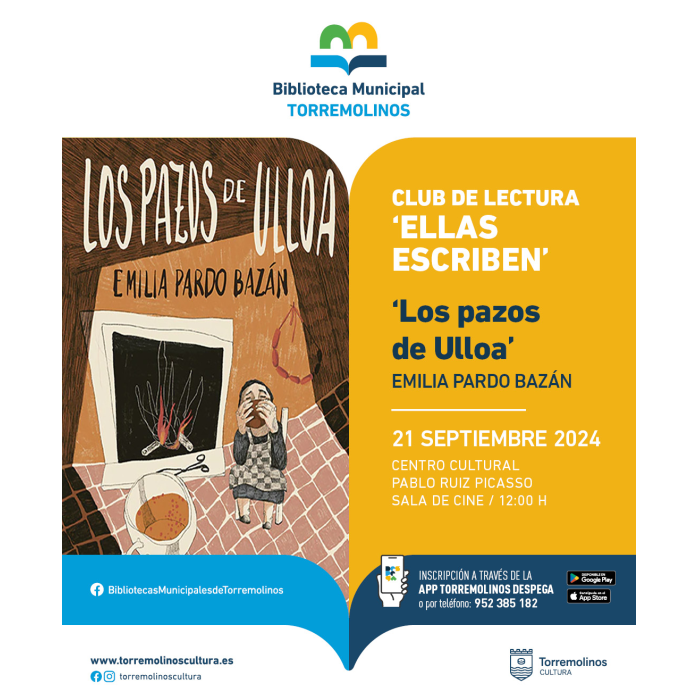 El club de lectura ‘Ellas Escriben’ se retoma en septiembre