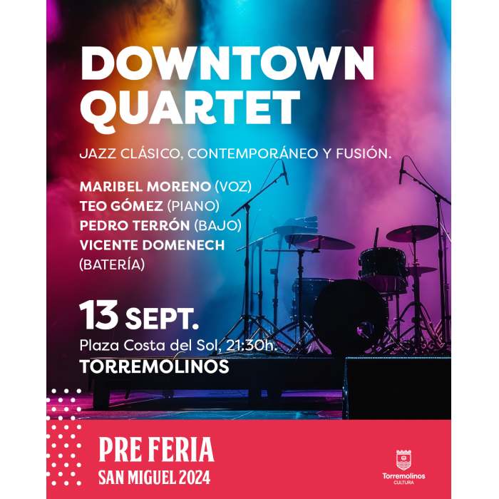 ‘Downtown Quartet’ ofrecerá un concierto gratuito de pre-feria