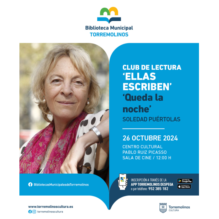 El Club de Lectura 'Ellas Escriben' retoma su actividad el 26 de octubre