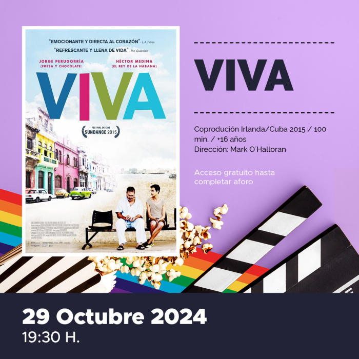El próximo 29 de octubre se podrá disfrutar de la película ‘Viva’ dentro del ciclo Martes de Cine LGTBI
