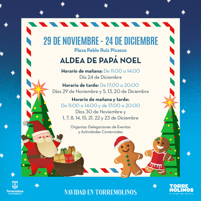 La Aldea de Papá Noel abrirá sus puertas el 29 de noviembre