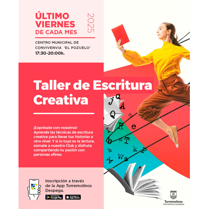 Este enero se retoma el ‘Taller de escritura creativa y club de lectura’