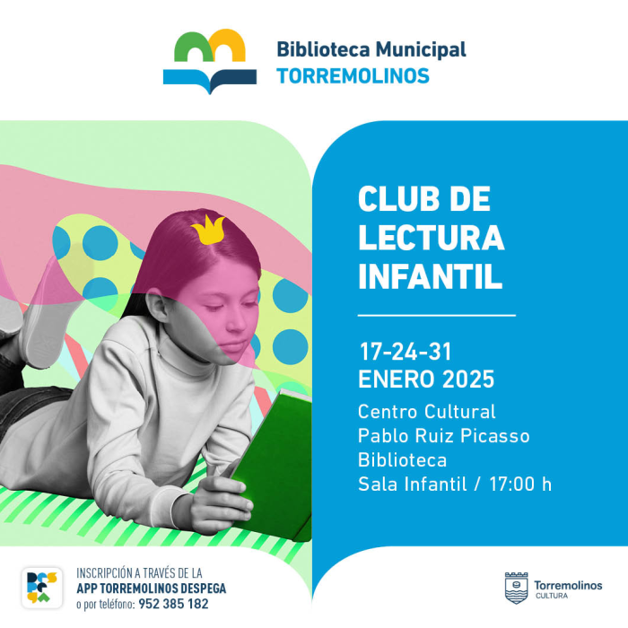 Los más pequeños podrán seguir disfrutando del Club de lectura infantil durante el mes de enero
