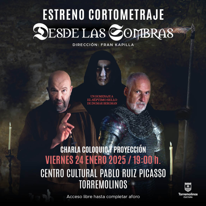 El centro cultural acoge la proyección del cortometraje ‘Desde las sombras’, dirigido por Fran Kapilla