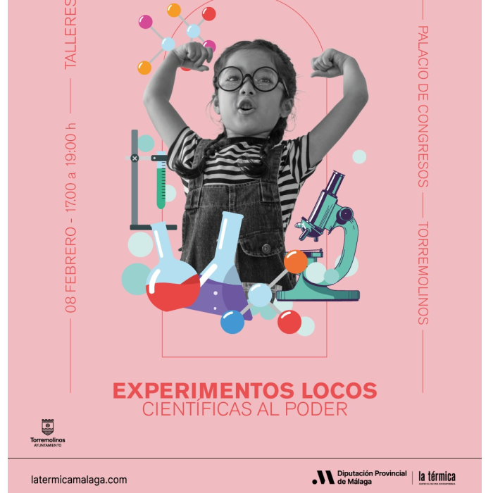 Torremolinos acogerá el taller infantil ‘Experimentos locos: científicas al poder’ en colaboración con La Térmica   