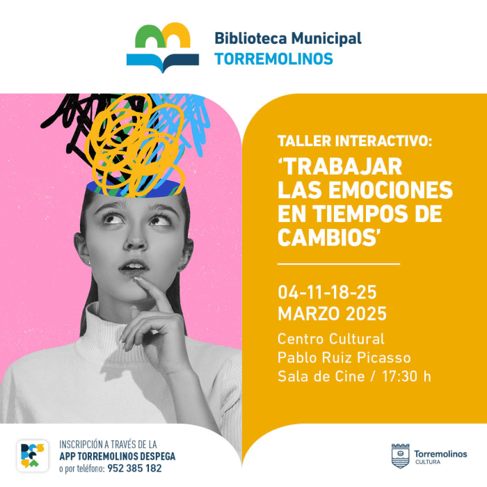 El taller ‘Trabajar las emociones en tiempos de cambio’ continúa en marzo