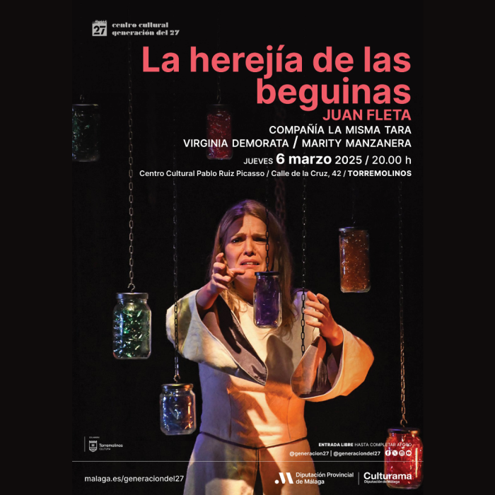 Torremolinos acoge la representación de ‘La herejía de las beguinas’, dirigida por Juan Fleta